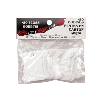 Cardboard Floss Bobbins - Click Image to Close